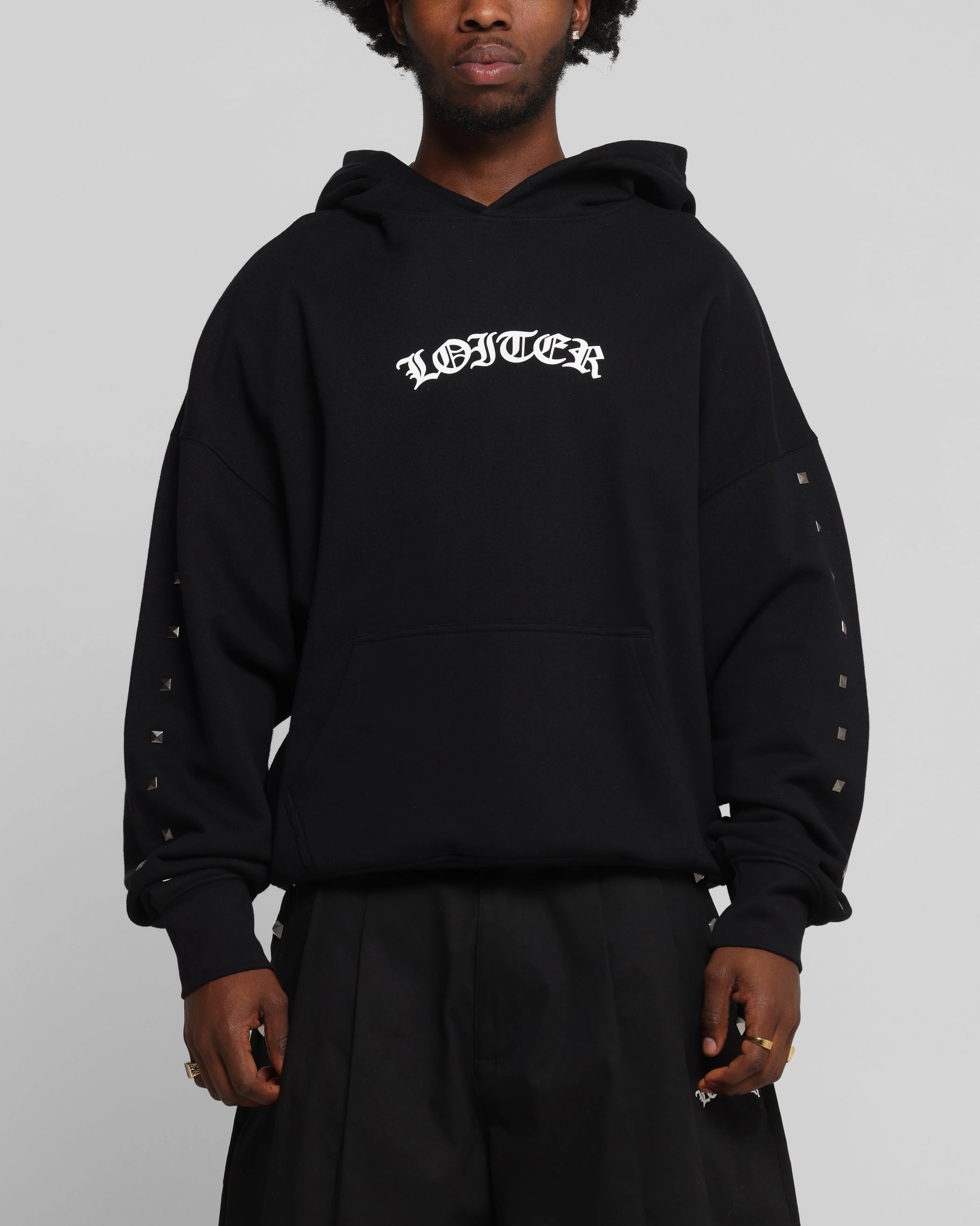 Loiter Draco Hoodie Black Learning - effective Seamless Design