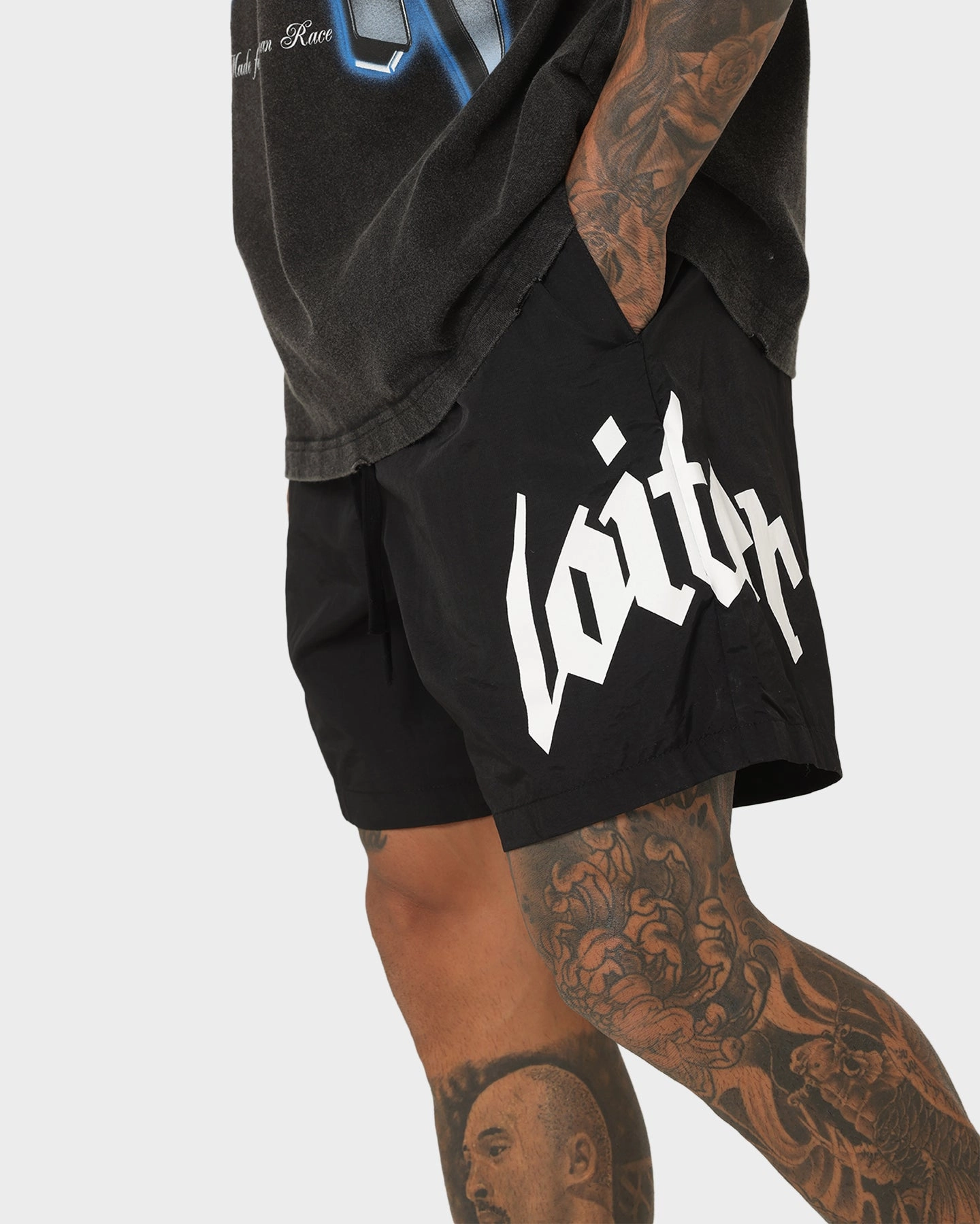 Loiter Drago Walk Shorts Black Wrinkle-Resistant