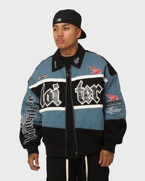Loiter Drift Circuit Jacket Blue/Black Card