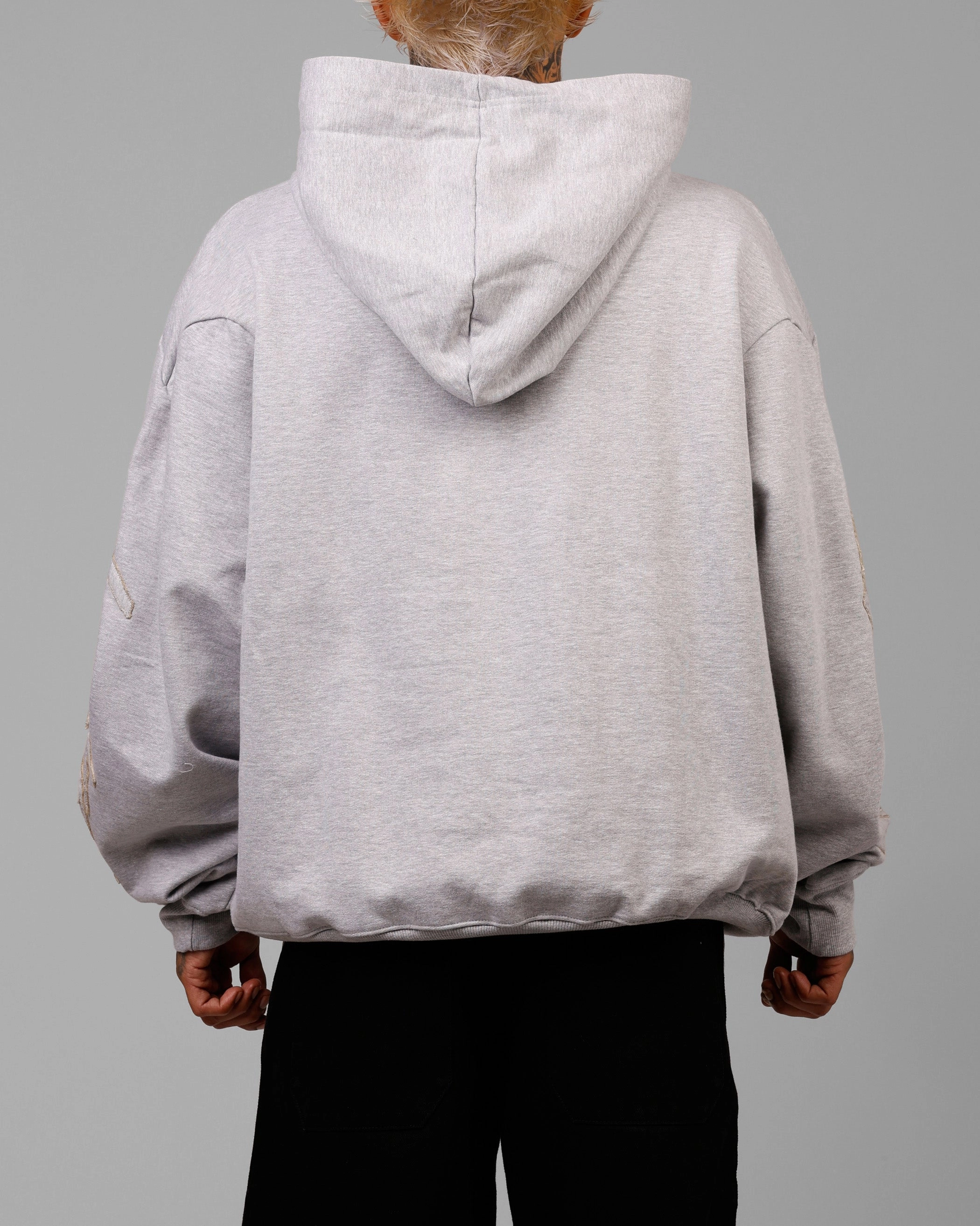 Loiter Dune Hoodie Grey Marle painters