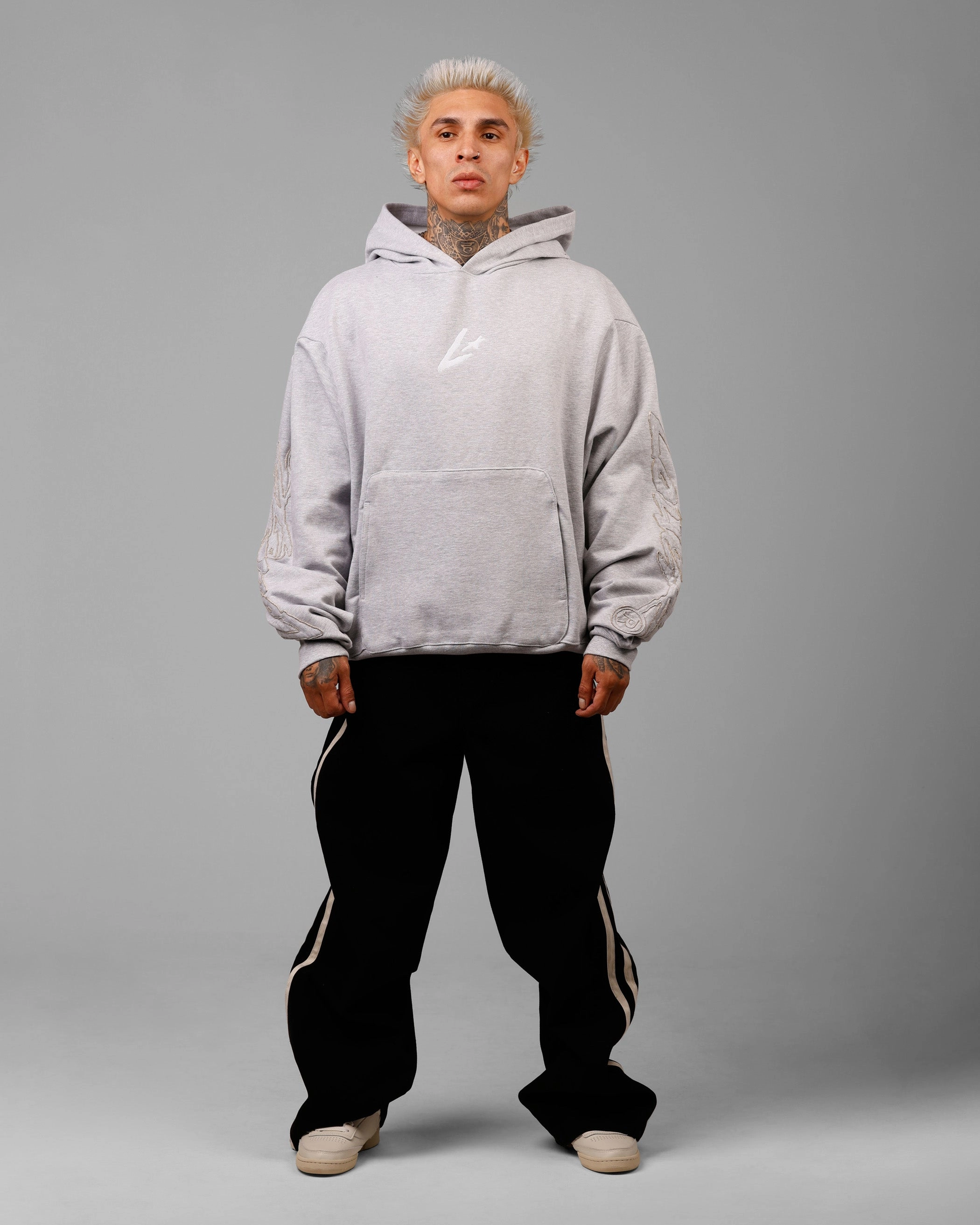 Street Function Loiter Dune Hoodie Grey Marle