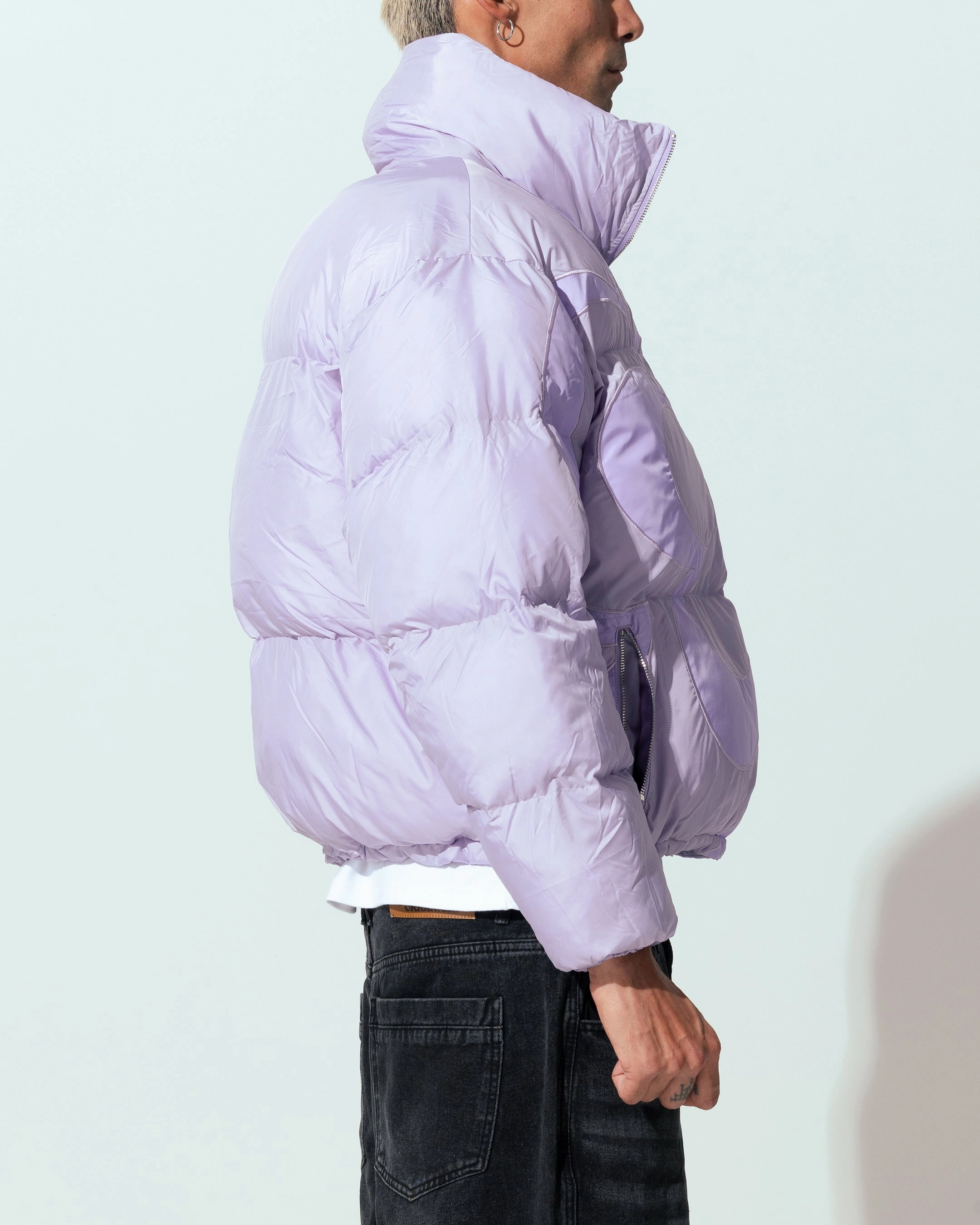 Loiter Eden Puffer Jacket Purple Active Lifestyle