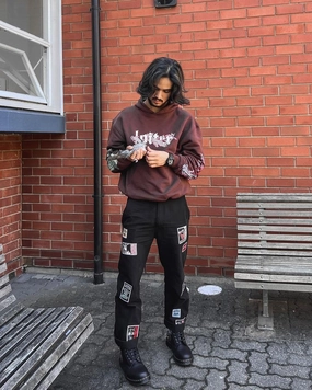 Loiter Electro Butterfly Hoodie Brown suitable for sports games Functional Design