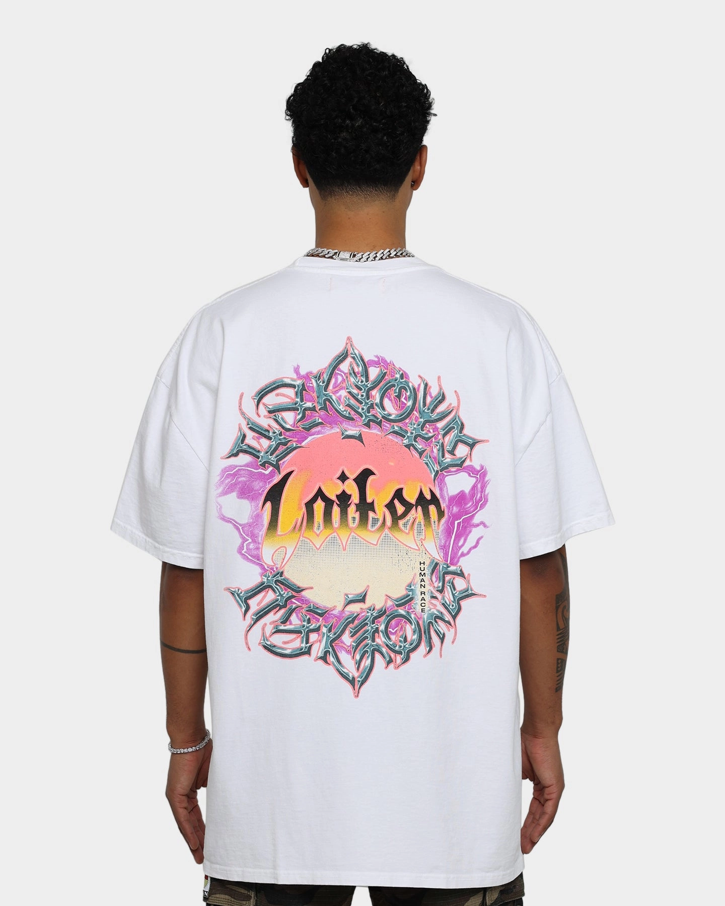 Loiter Ethereal Vintage T-Shirt White Bohemian Classic Comfort Style