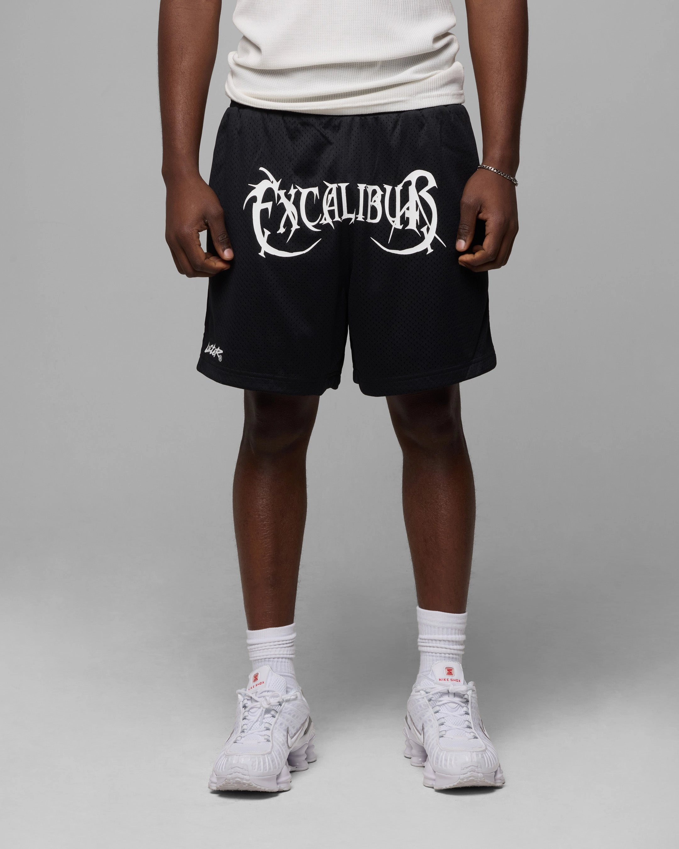 Loiter Excalibur Mesh Shorts Black MultiPurposeUtility Socks