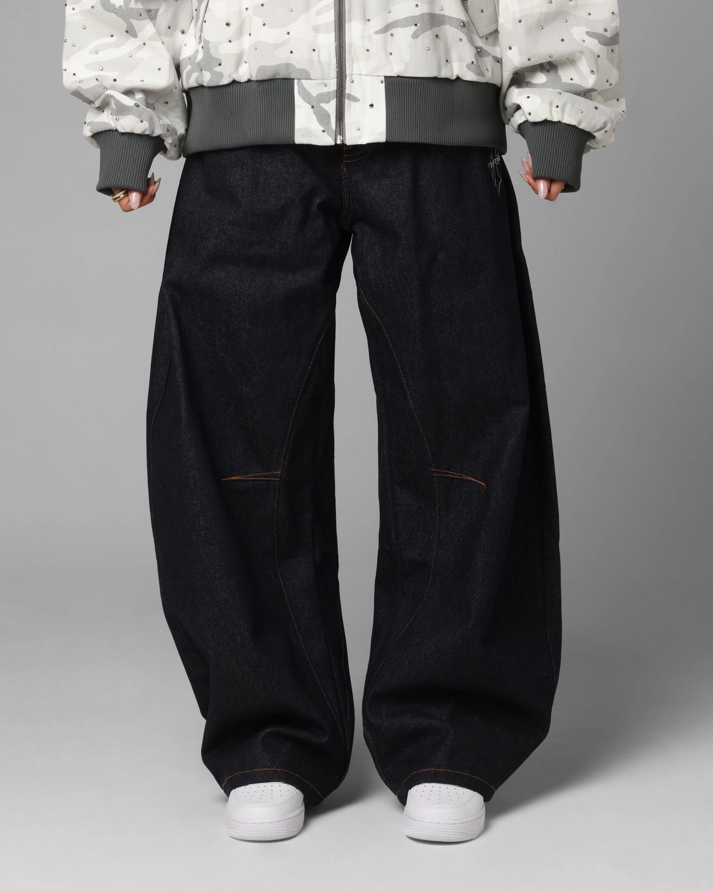 Loiter F-16 Balloon Jeans Indigo Parent Style Family Style
