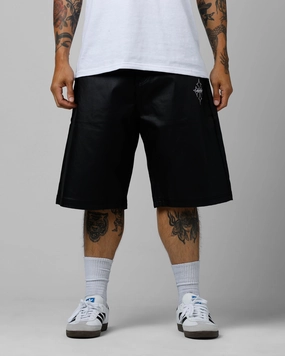 Loiter F-16 Denim Jorts Black Fan gear Summer essentials