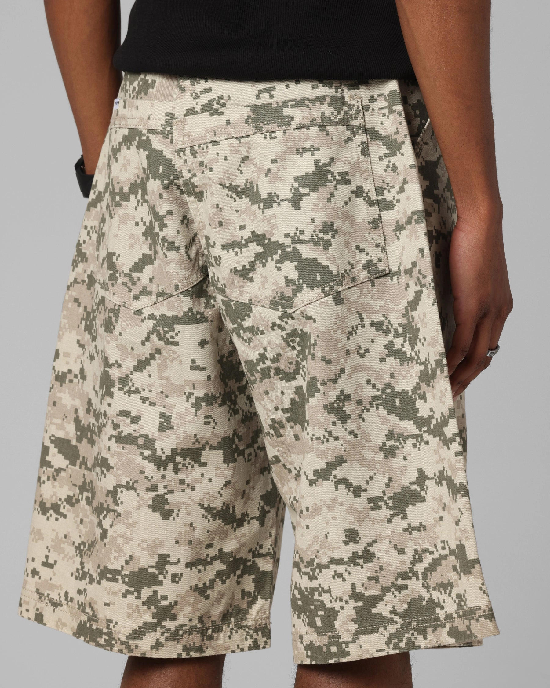 Loiter F-16 Denim Jorts Digi Camo Casual Clothing Snag Free Material