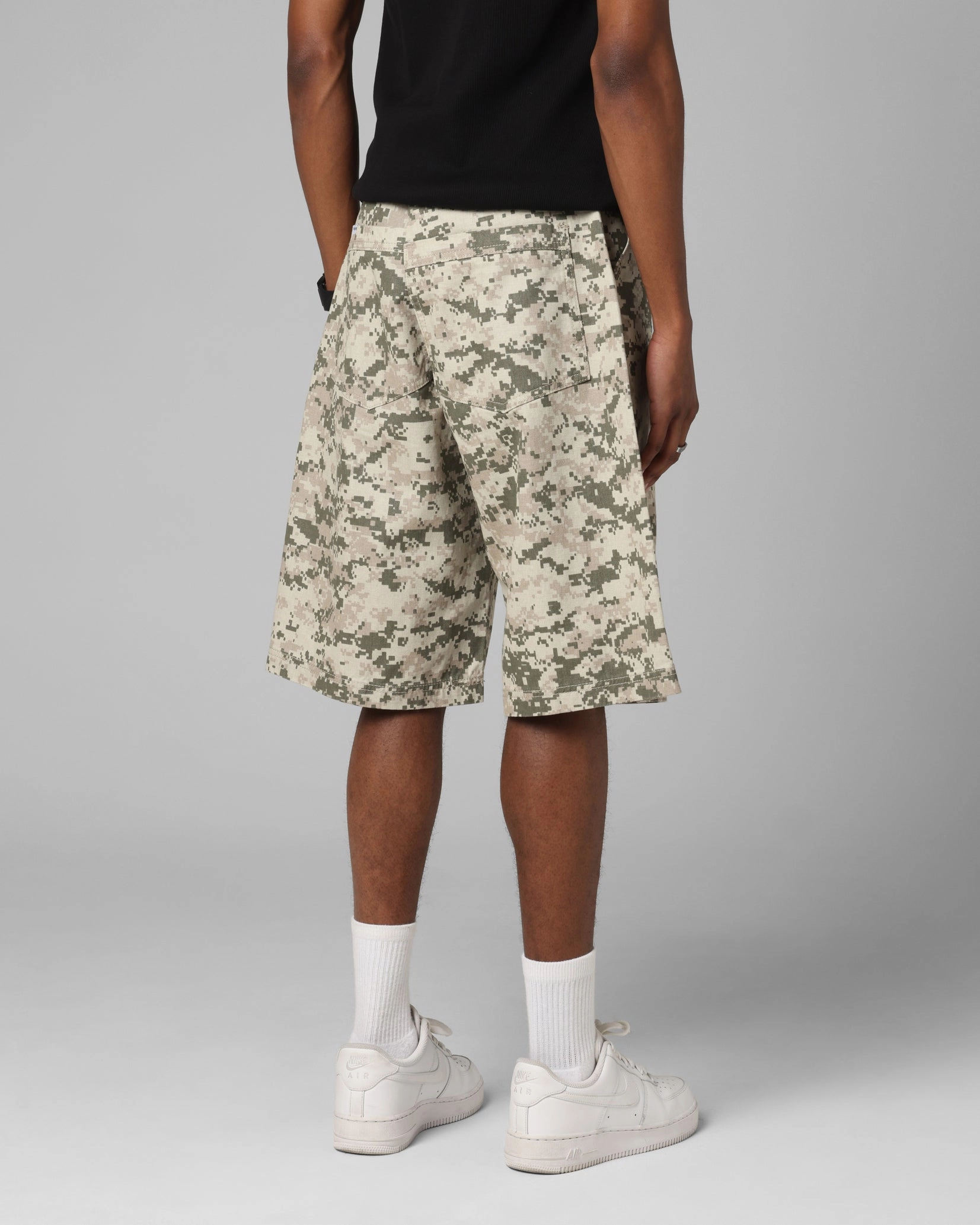 winter shorts Easy Care Fabric Loiter F-16 Denim Jorts Digi Camo
