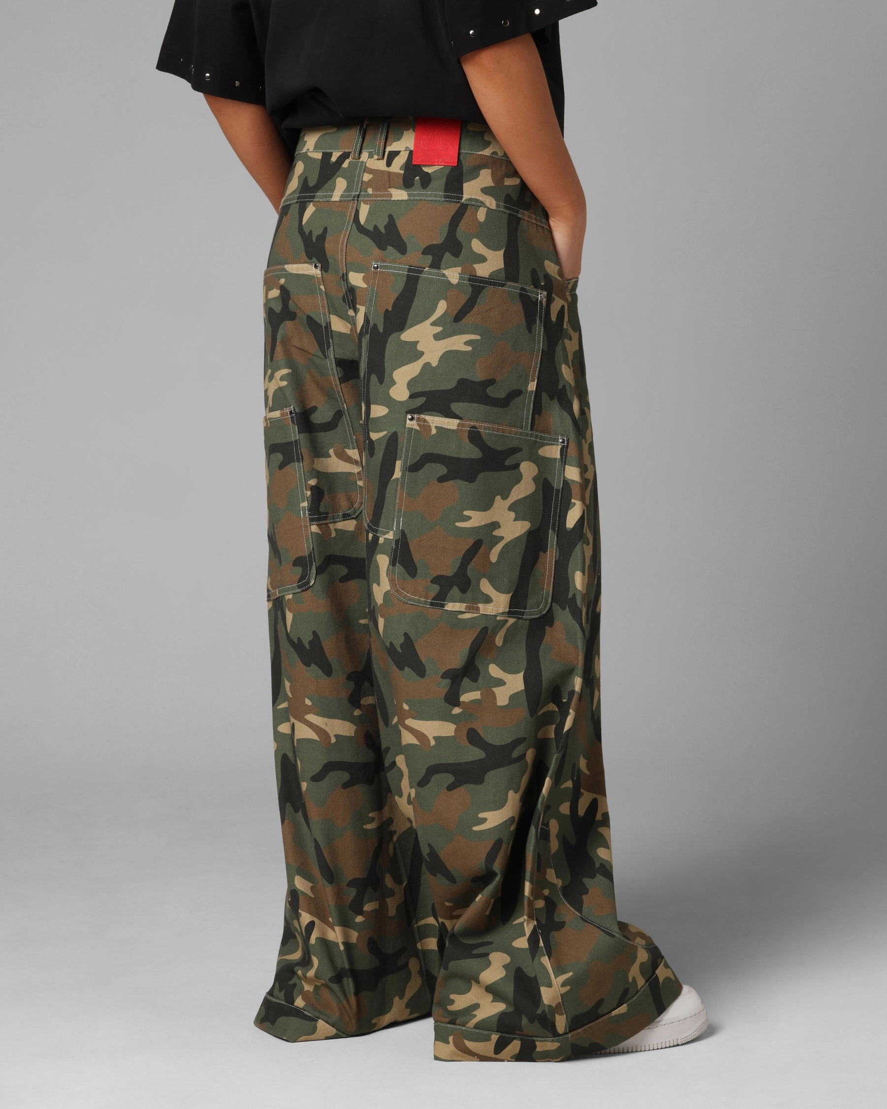 Loiter F-22 Raver Jeans Woodland Camo Minimalist Style Family Style Comfy Everyday Fashion