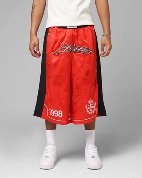Lightweight Design Collectible Item Loiter Fight Club 3 Quarter Shorts Red
