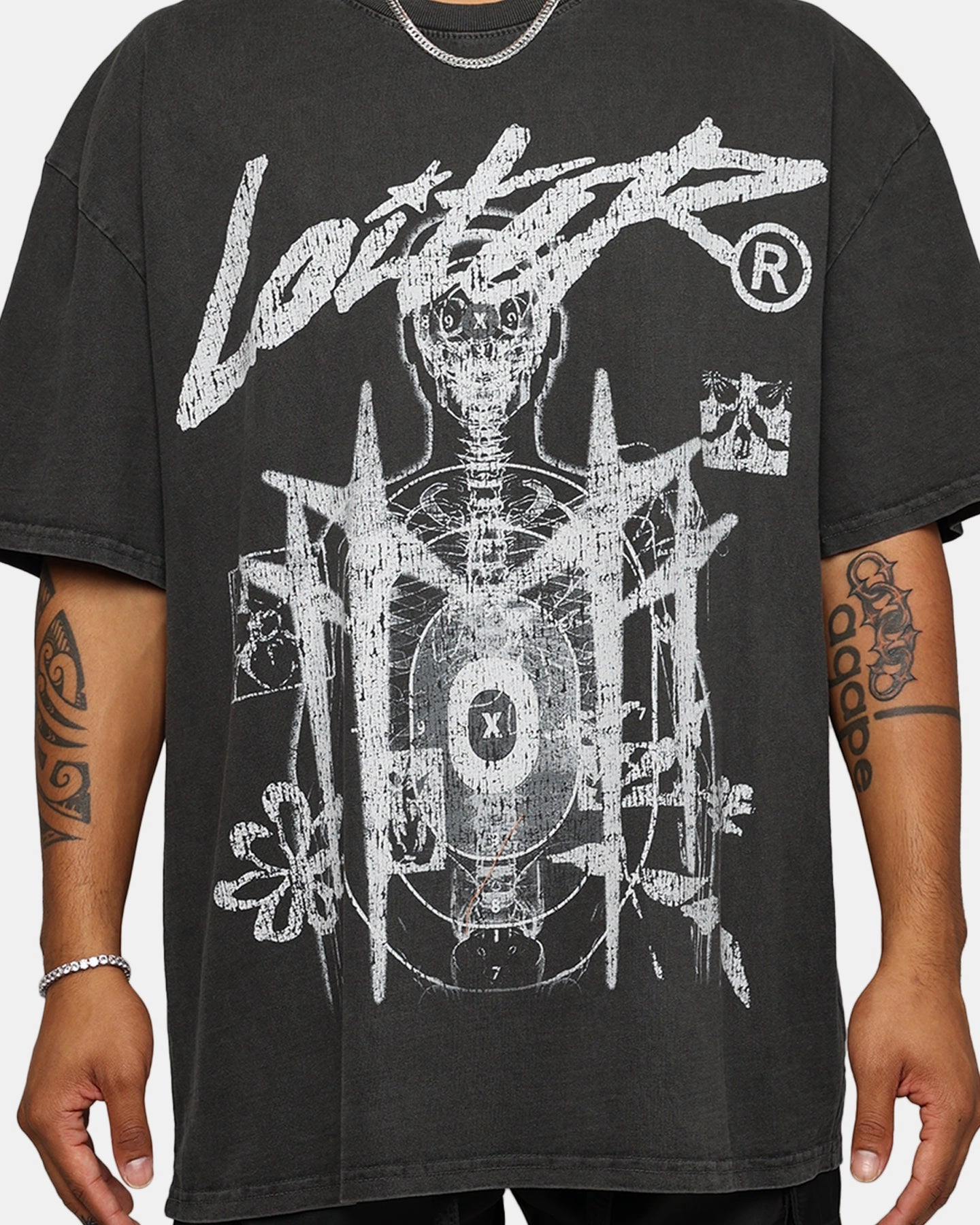 BioBased Fibers Loiter Firing Range Vintage T-Shirt Black Wash