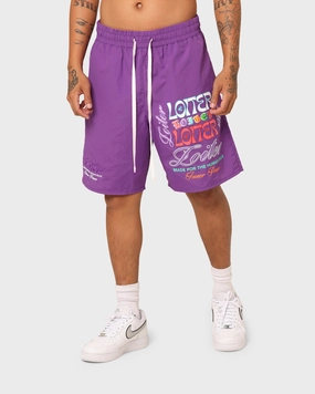 Run Ready cycling clothing Loiter Forbidden Walk Shorts Purple