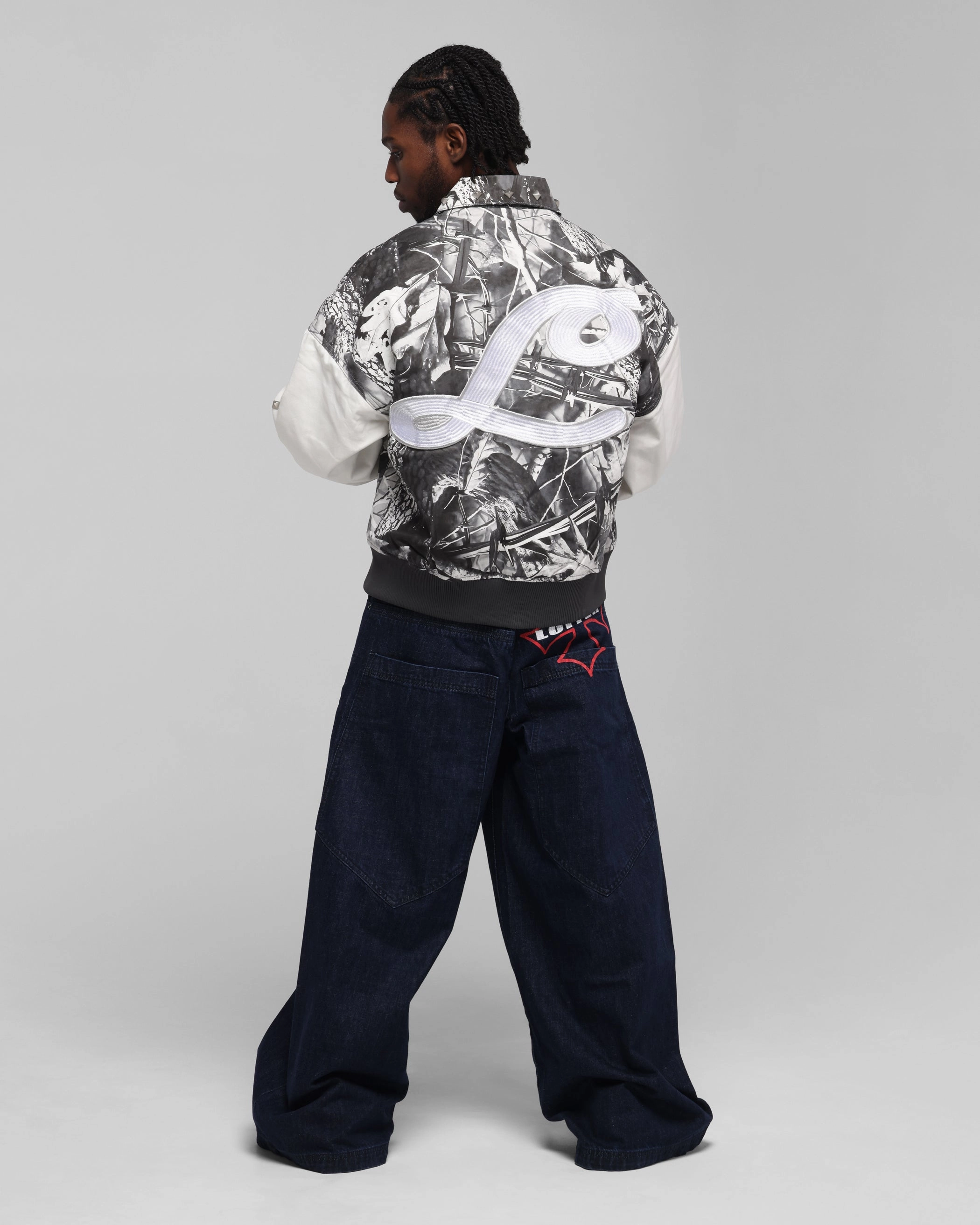 Active Fit Loiter Frontier Varsity Jacket Real Tree Camo