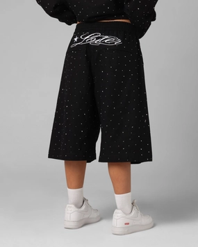 Casual Comfort Loiter Hail Storm Shorts Black