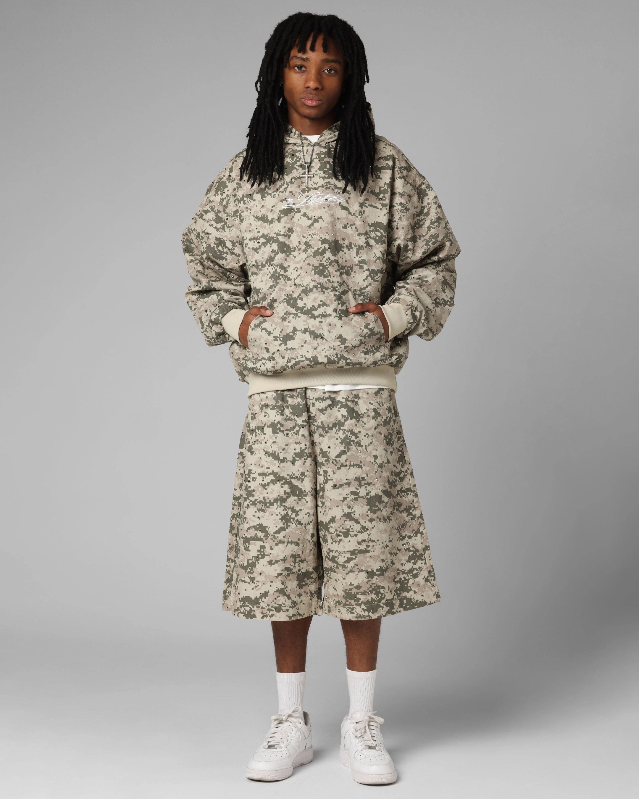 Loiter Hail Storm Shorts Digi Camo cyclists