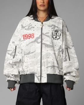 Loiter Hailstorm Bomber Snow Camo Casual Edge Mix - and - Match