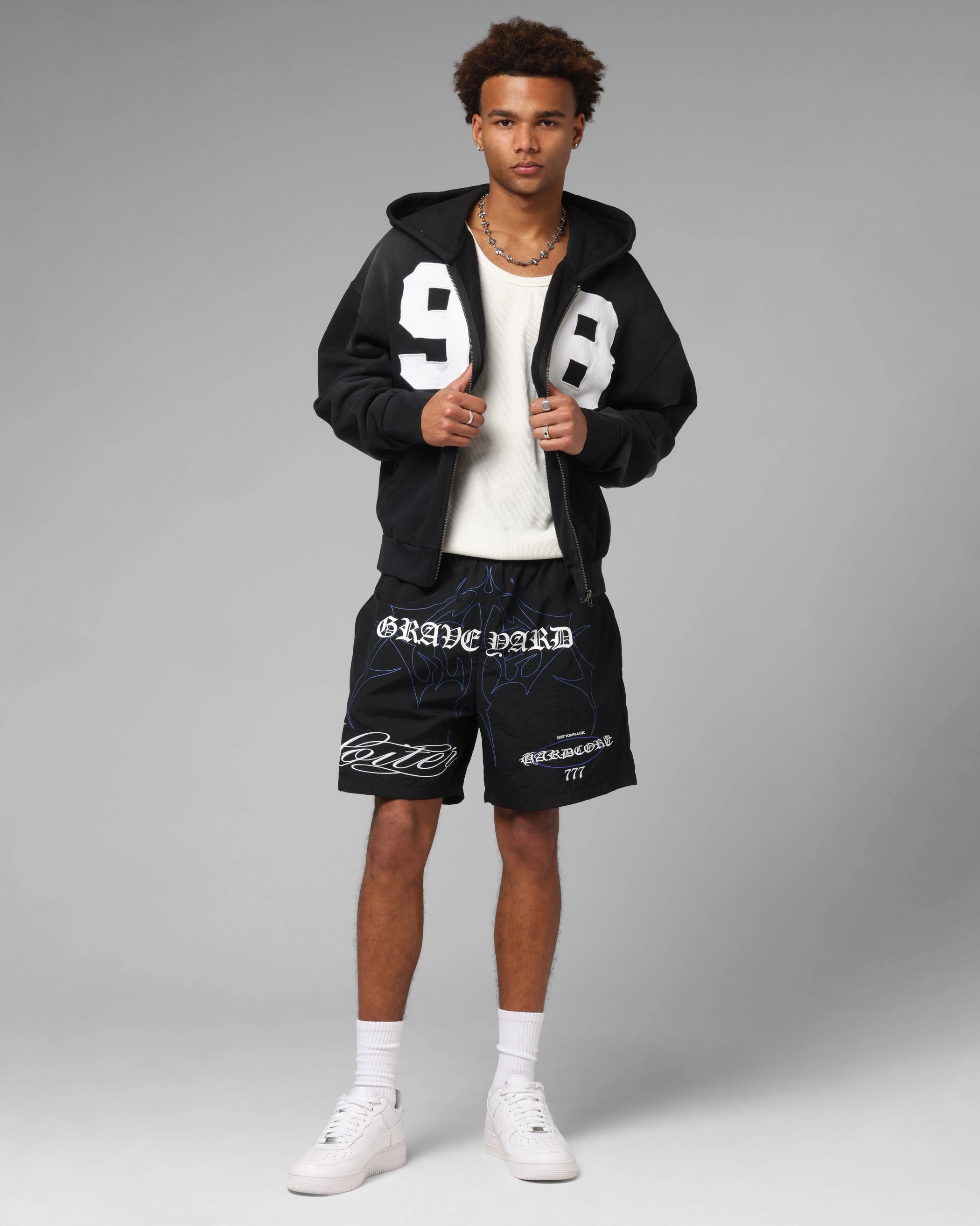 Water - repellent Loiter Hardcore Walk Shorts Black