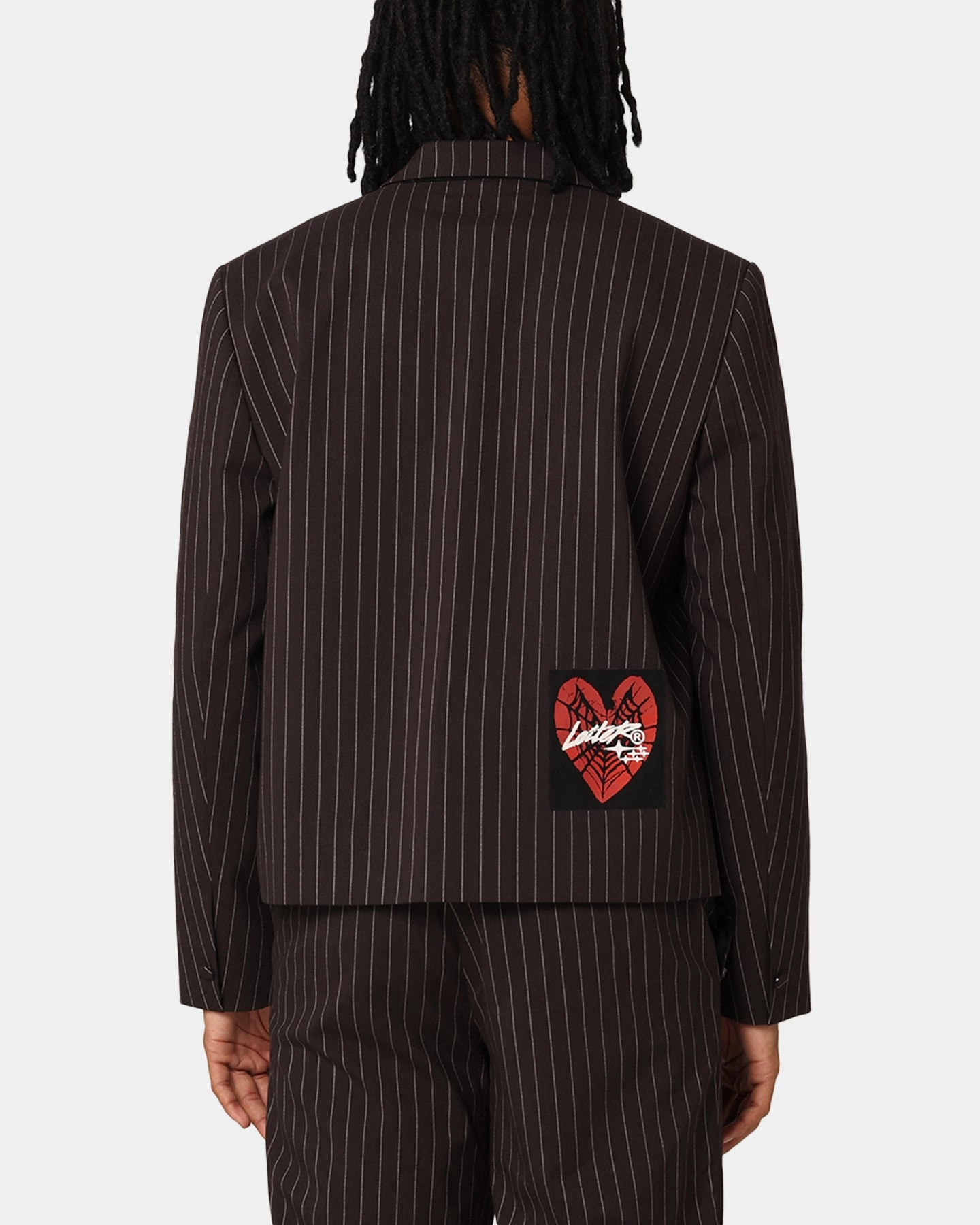 Hidden pockets Loiter Heartache Blazer Pinstripe