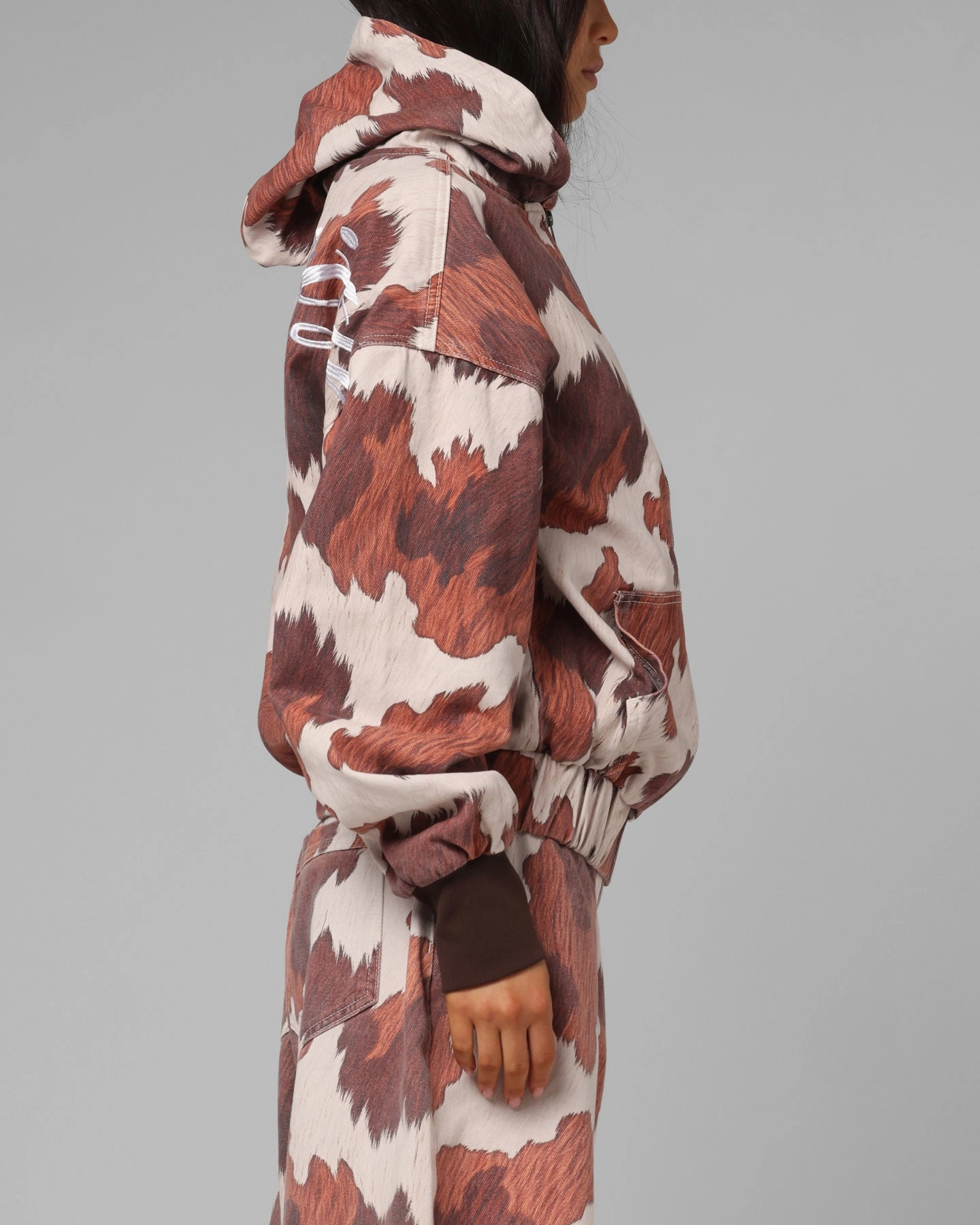 suitable for air sports Loiter Hide Zip Jacket Cowhide