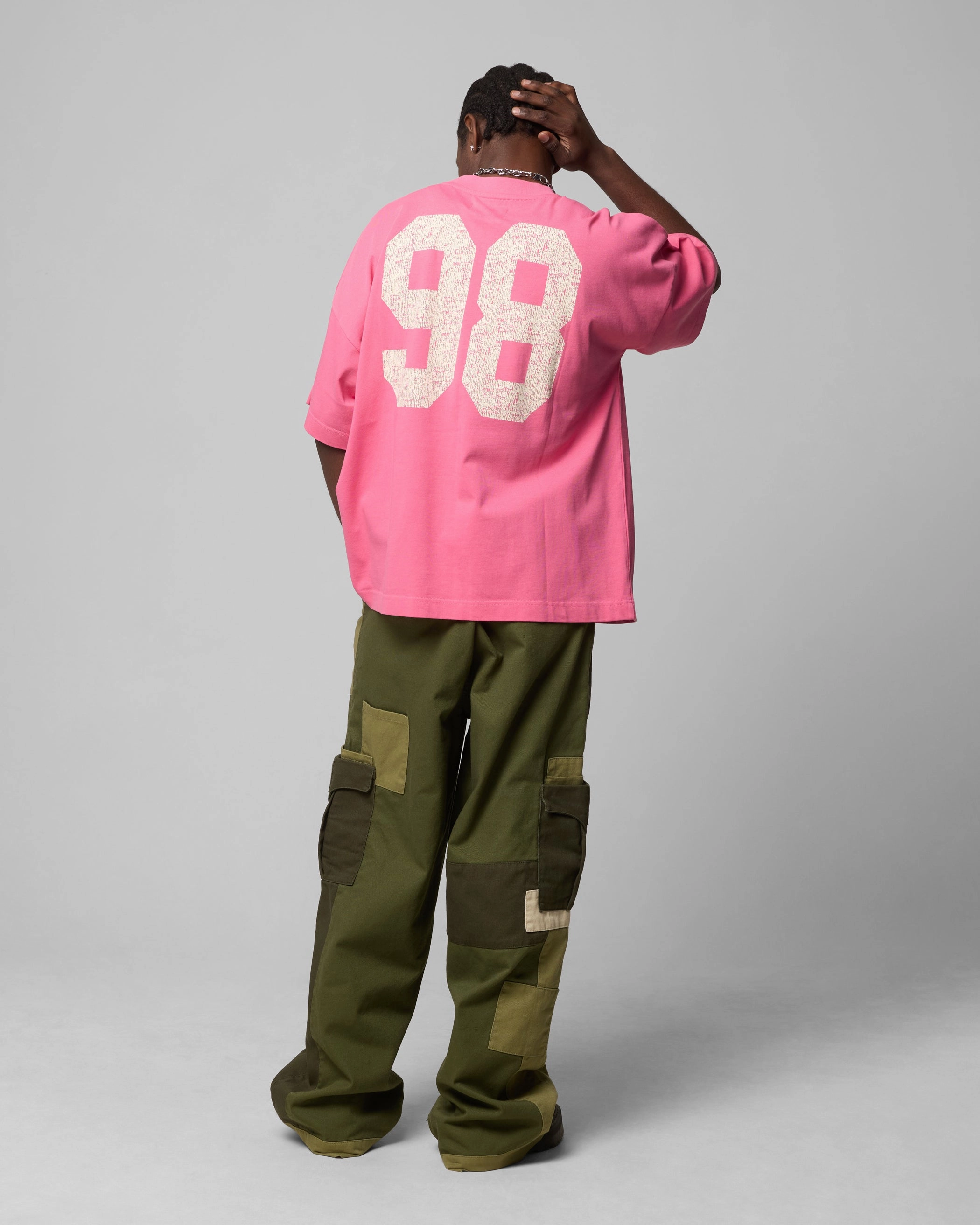 Loiter Human Box T-Shirt Pink Versatile Wardrobe Piece
