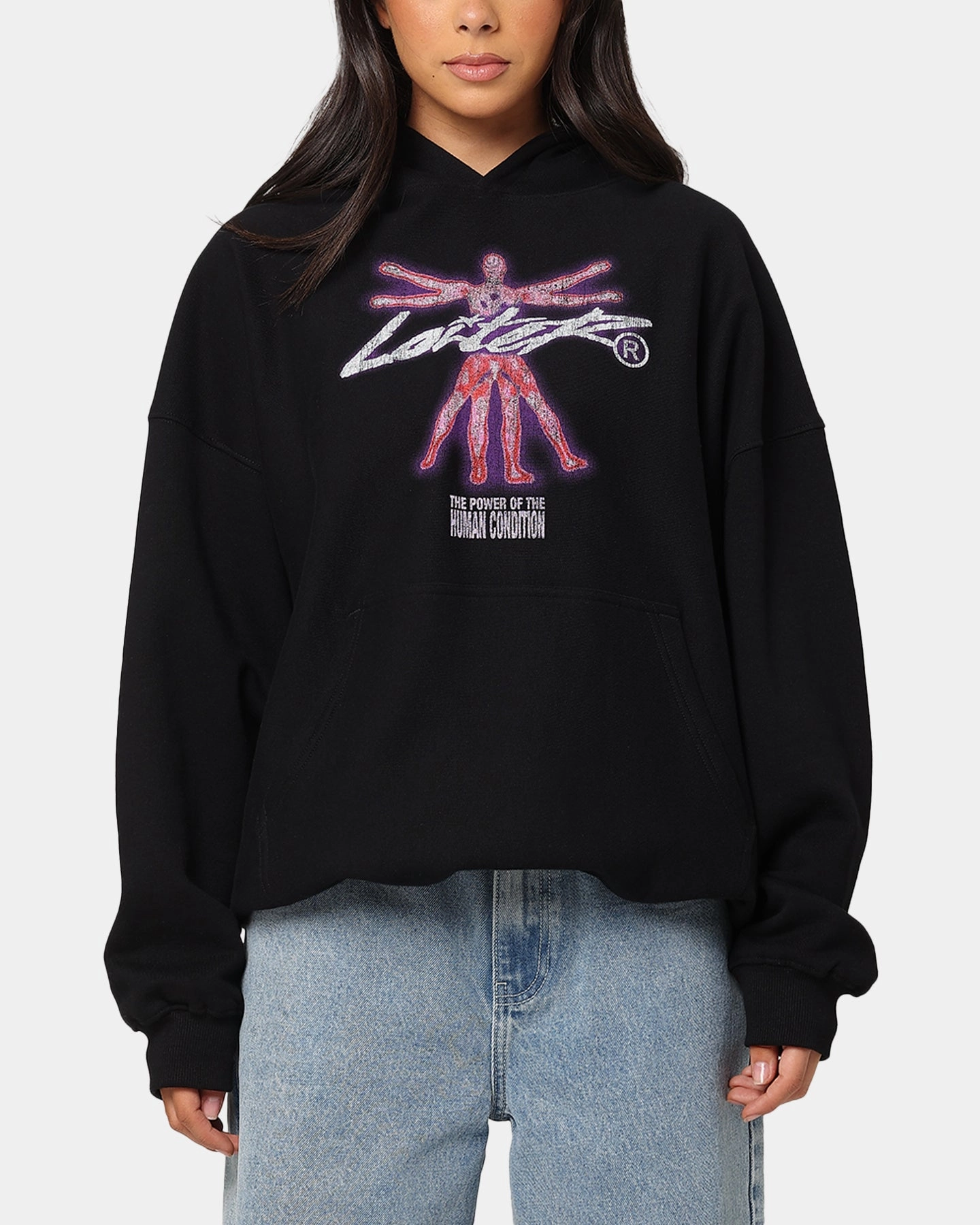 Criticism Surprise Loiter Human Condition Hoodie Black