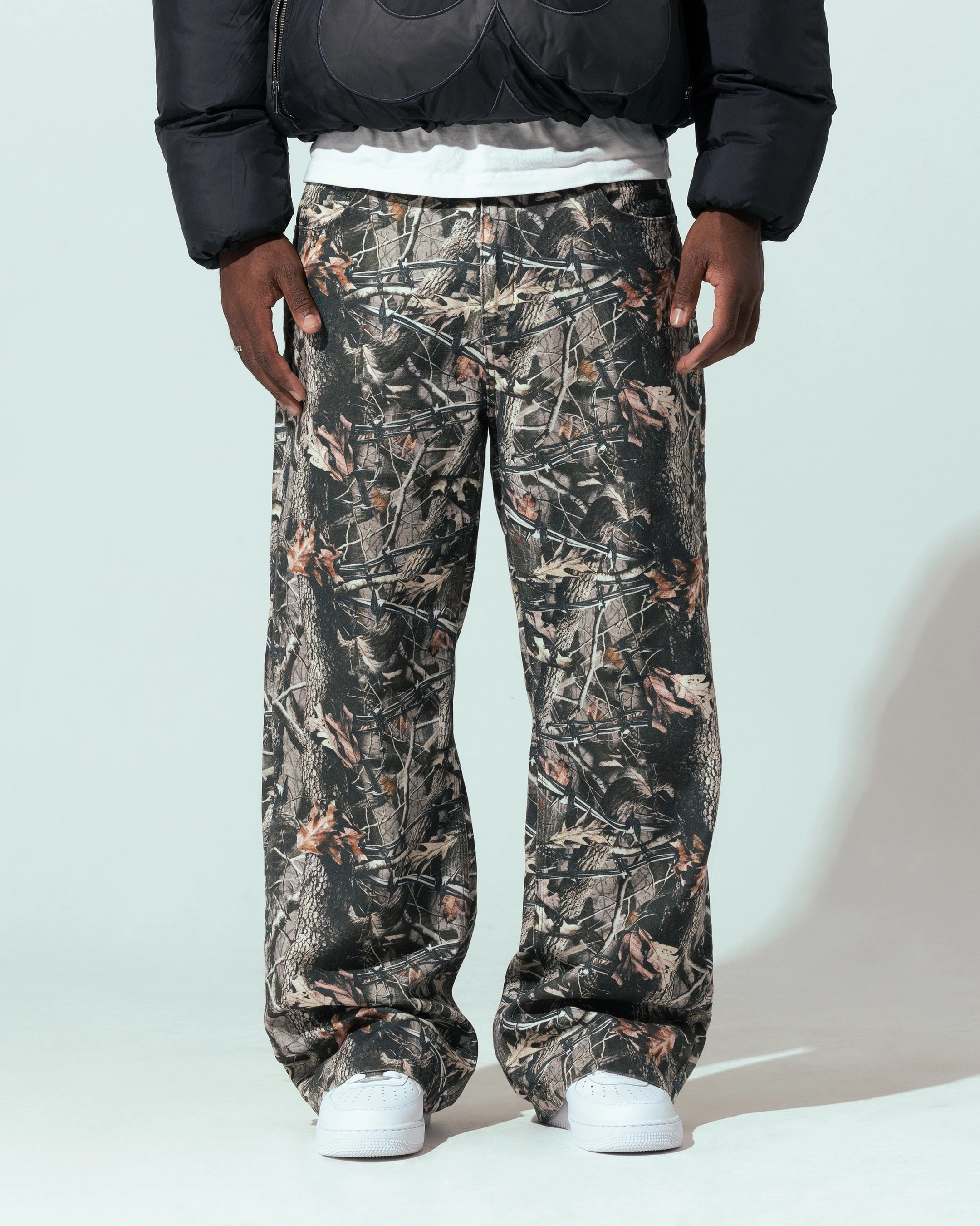 Loiter Hunter Camo Pants Camo FlameRetardantTreatment Anti Snag Threading