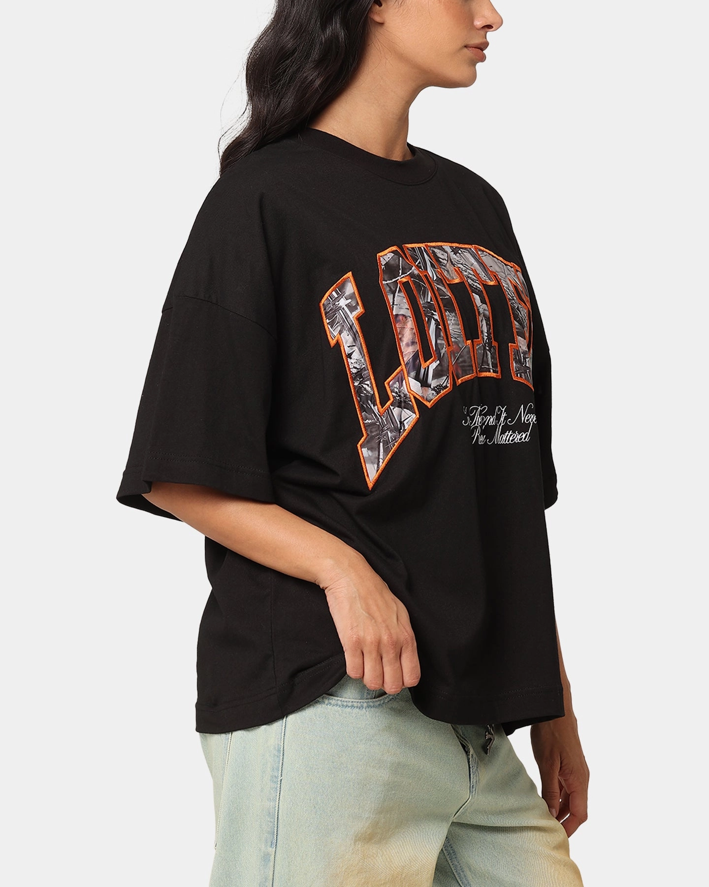 Loiter Hunter T-Shirt Black Minimalist Apparel AntiStaticLining