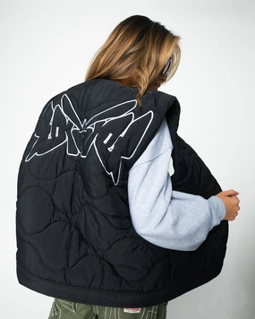 Lightweight Warmth Loiter Hunter Vest Black