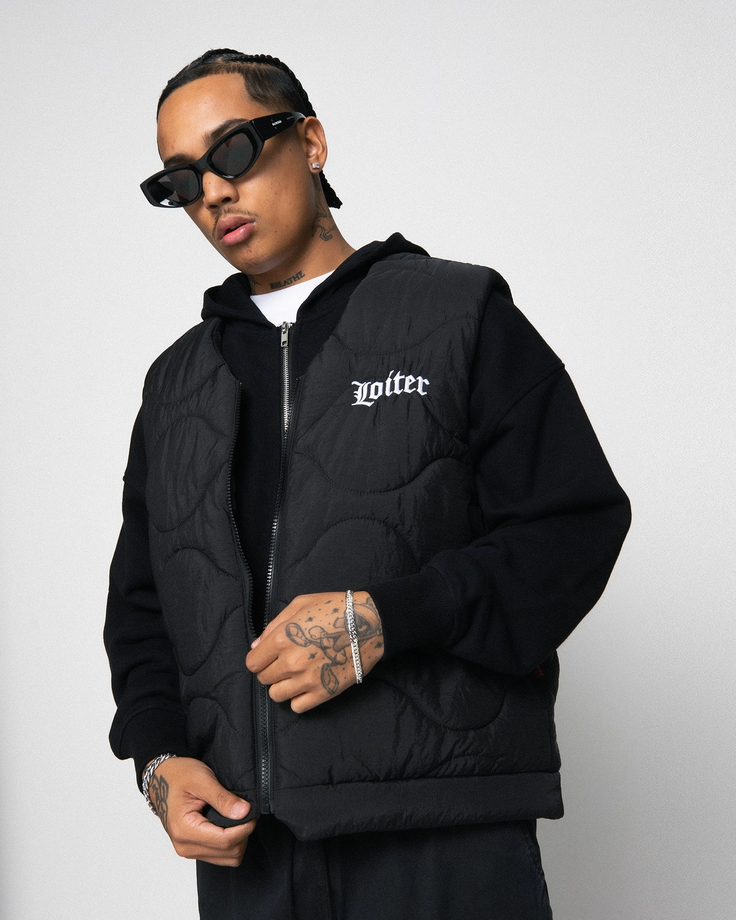 Loiter Hunter Vest Black Casual Use