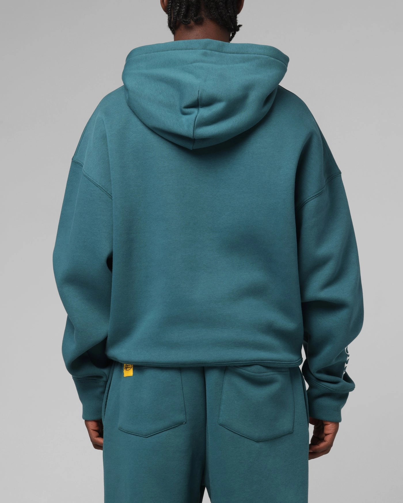 Full Zip Closure Street Function Loiter Hybrid Premium Hoodie Teal