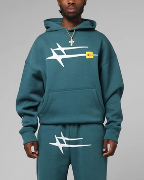 Unveil Loiter Hybrid Premium Hoodie Teal