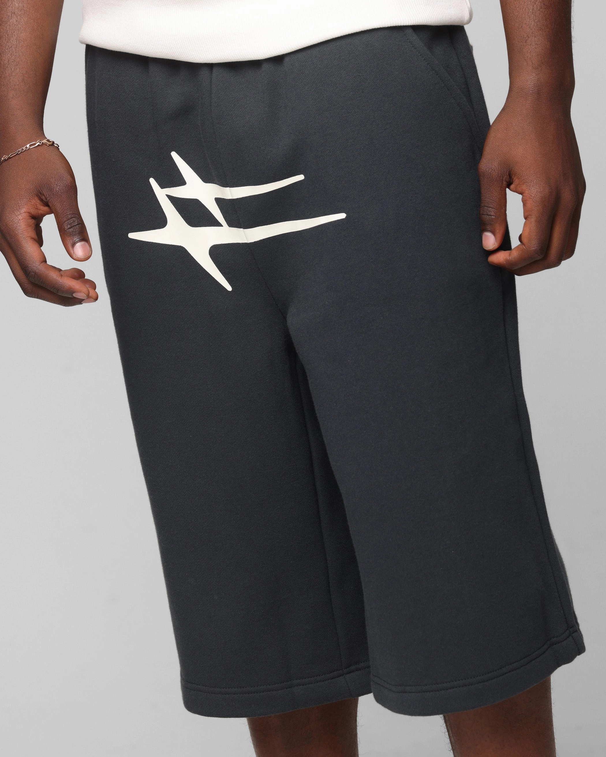 Loiter Hybrid Premium Shorts Charcoal Cool Breeze