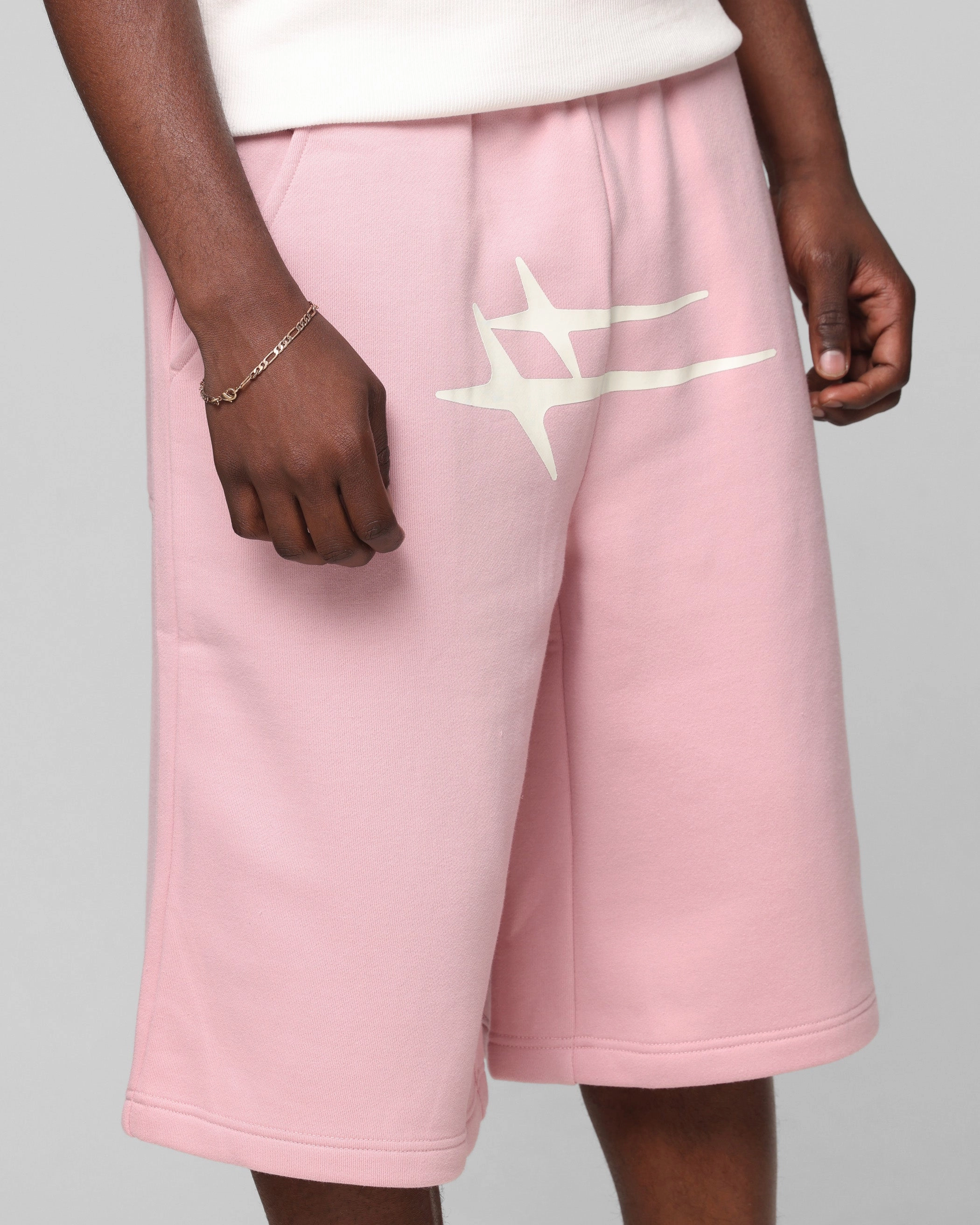 Loiter Hybrid Premium Shorts Dusty Pink Hiking shorts mountain style