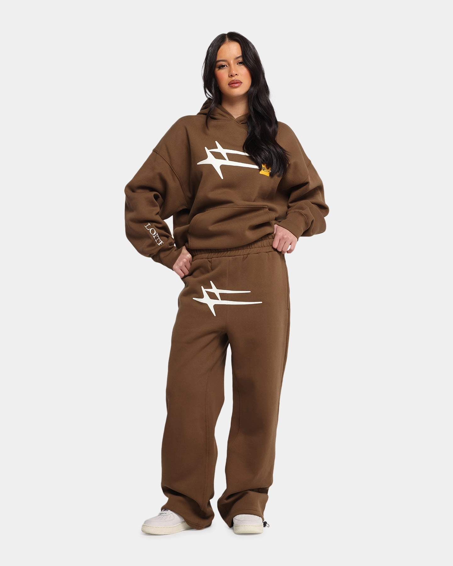 StaticDissipative AbrasionResistant Loiter Hybrid Sweatpants Brown