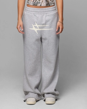 Light Reflective Details Loiter Hybrid Sweatpants Grey Marle