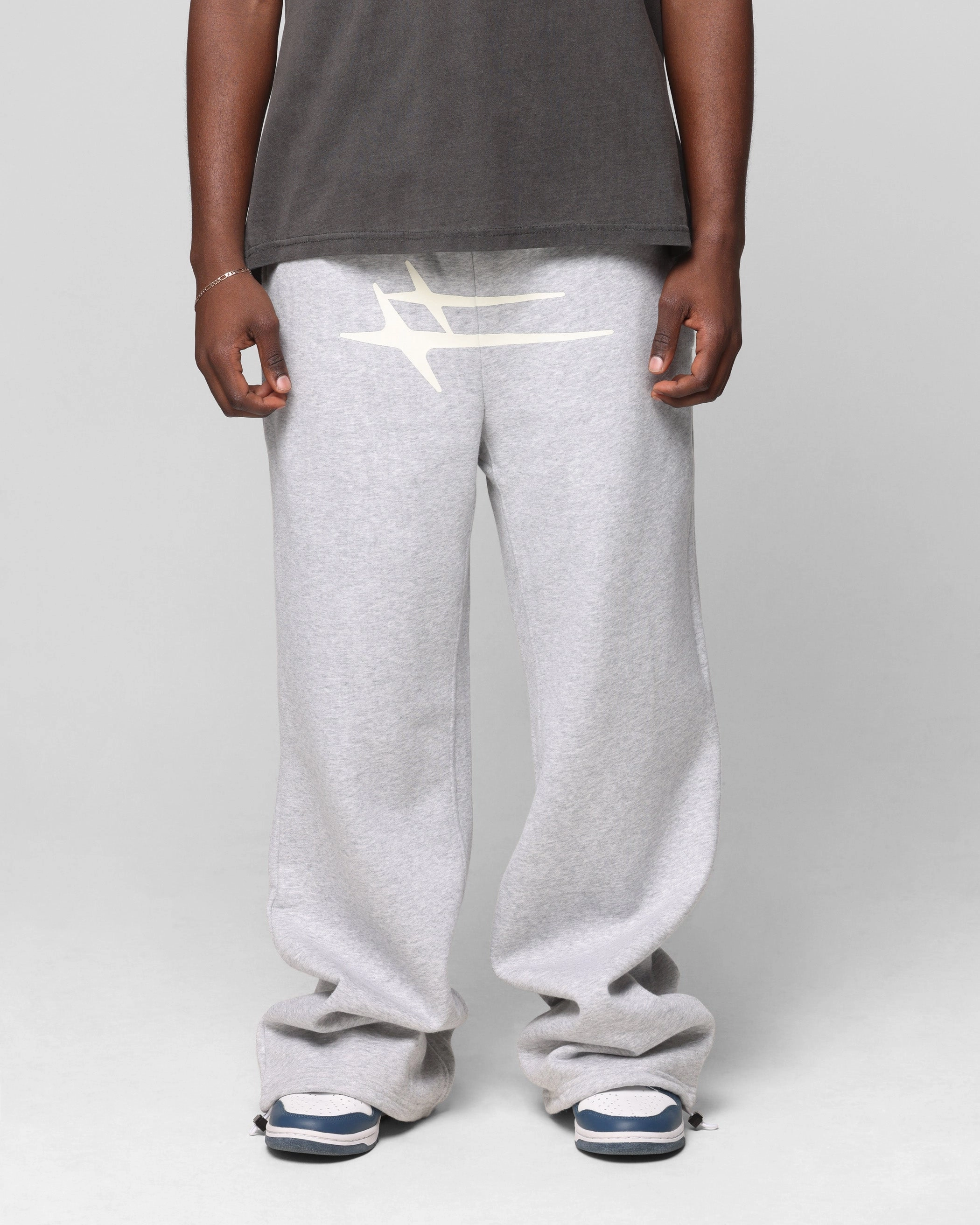 Loiter Hybrid Sweatpants Grey Marle Workwear Performance Comfort
