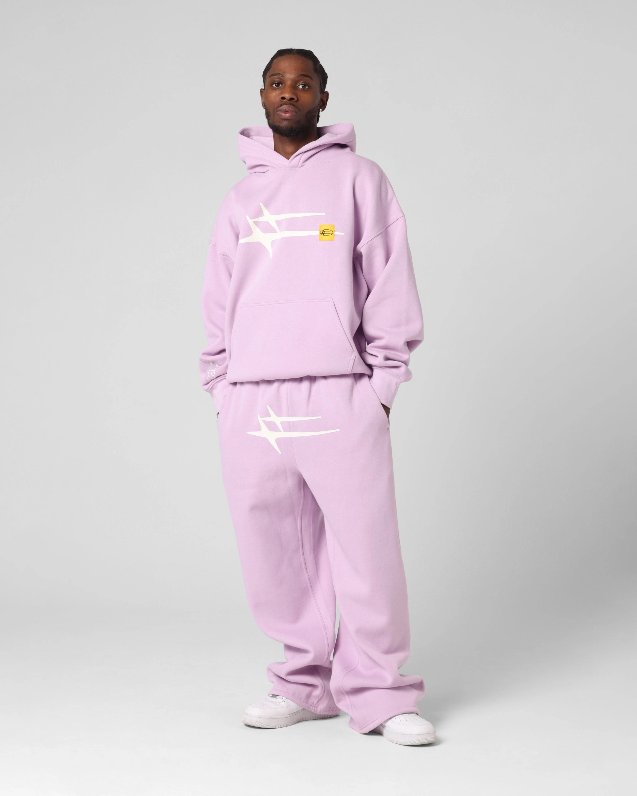 Cozy Look Timeless Style Loiter Hybrid Sweatpants Lilac