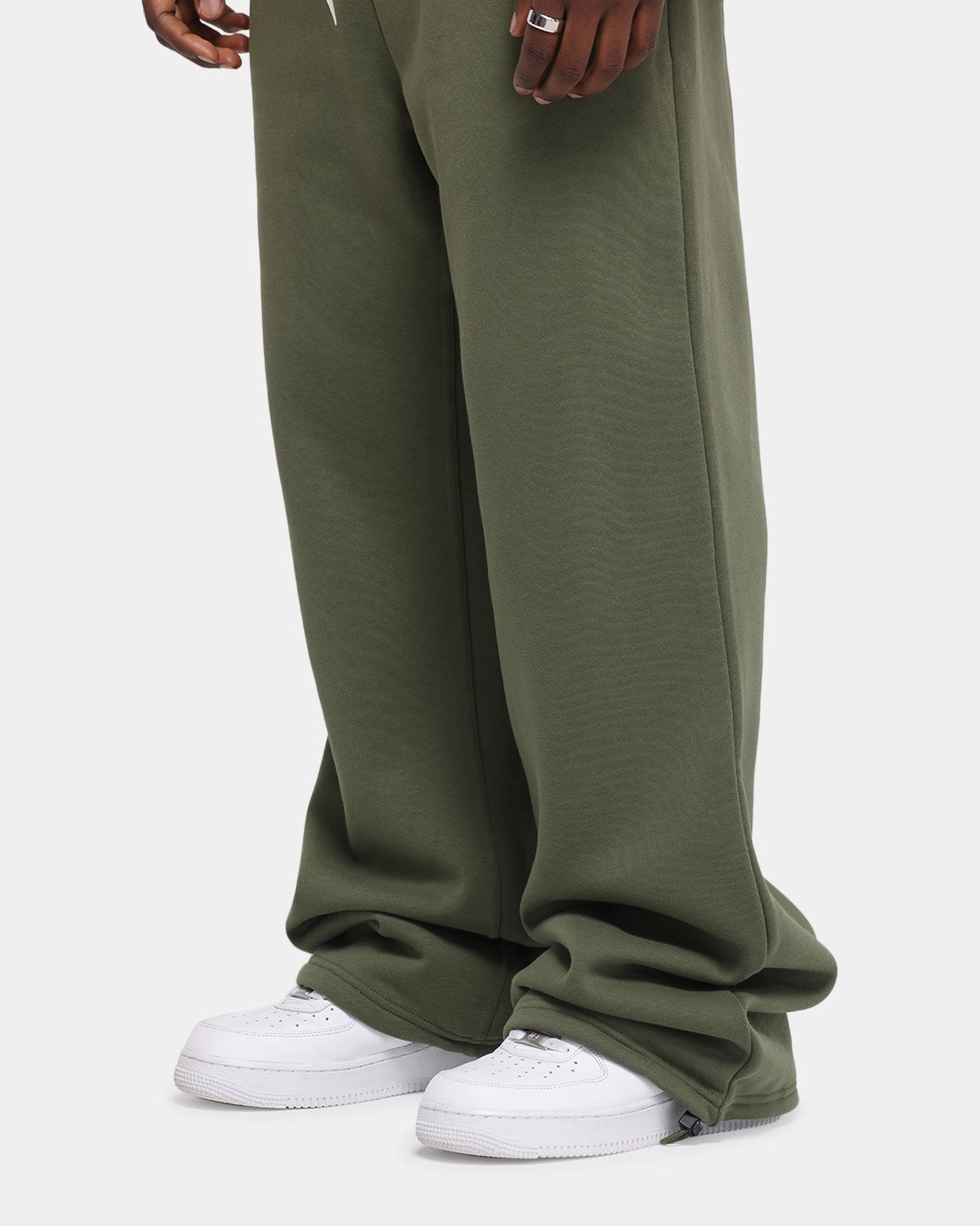 Flattering Fit Flattering Comfort Wear Loiter Hybrid Sweatpants Olive