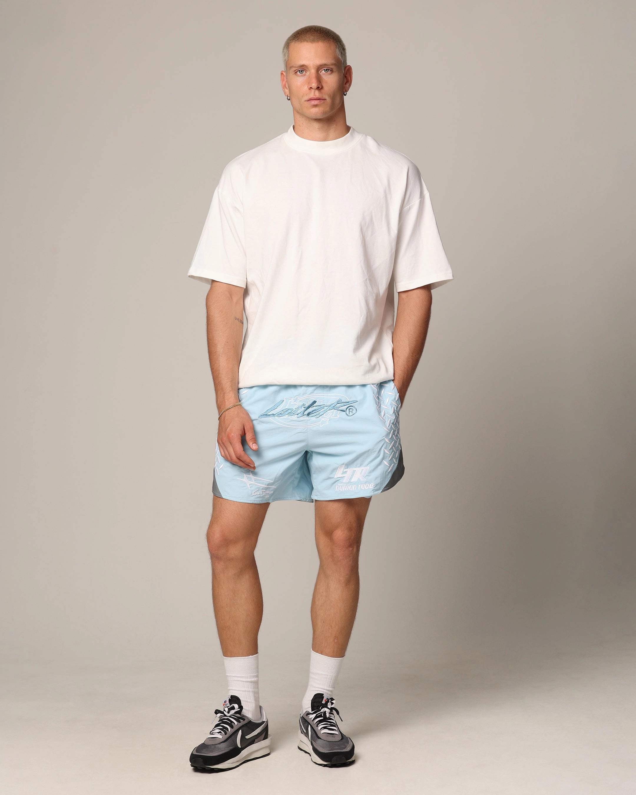 Loiter Instinct Walk Shorts Light Blue Travel Ready Mother's Day gift