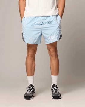 Loiter Instinct Walk Shorts Light Blue Anti Pilling Surface Game Day