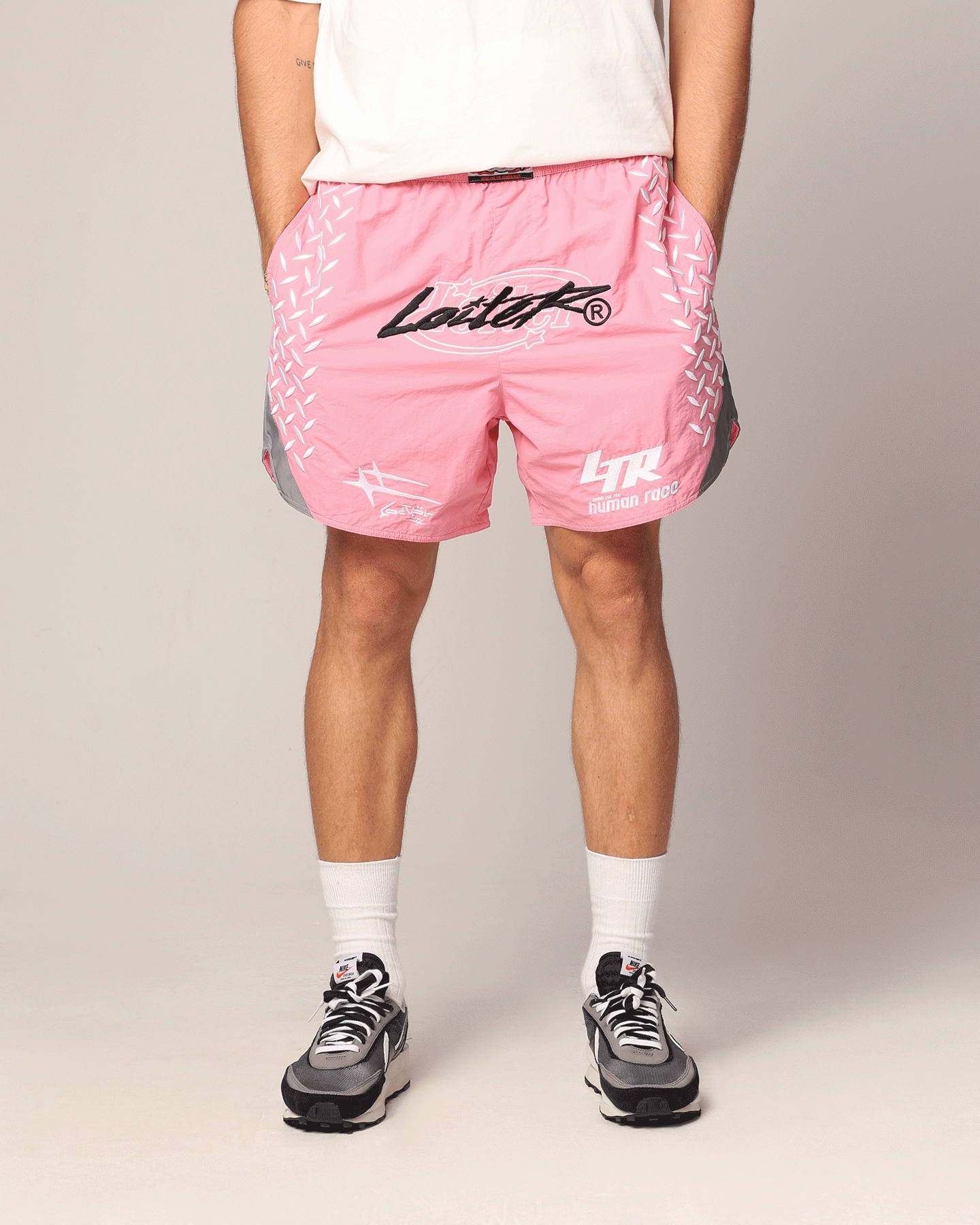 Loiter Instinct Walk Shorts Pink fishing attire
