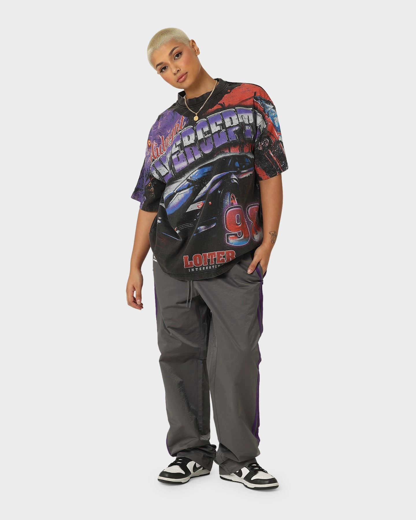 Loiter Interceptor Vintage T-Shirt Vintage Black TemperatureRegulating