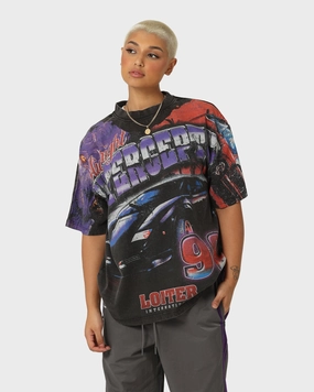 Loiter Interceptor Vintage T-Shirt Vintage Black Stylish and Fun