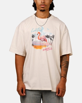 Loiter Isolation Vacation T-Shirt Off White Layering Options Sporty Look Wear