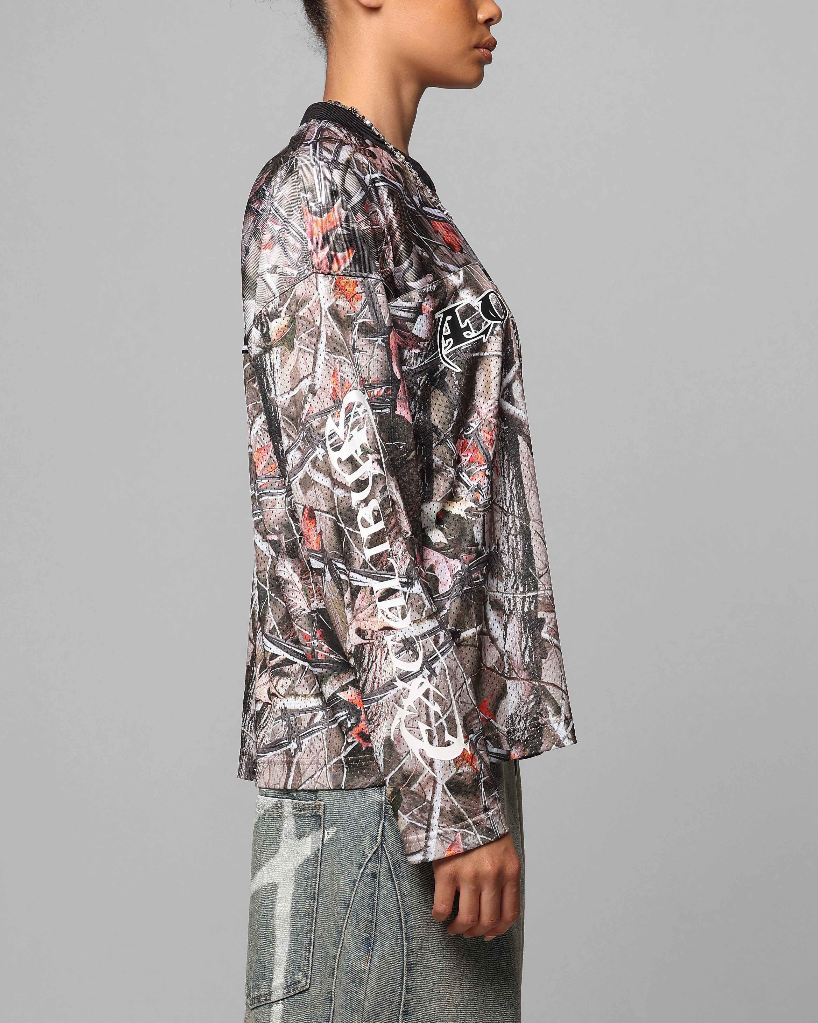 Loiter Long Sleeve Training Jersey Real Treet Camo Striped modernity