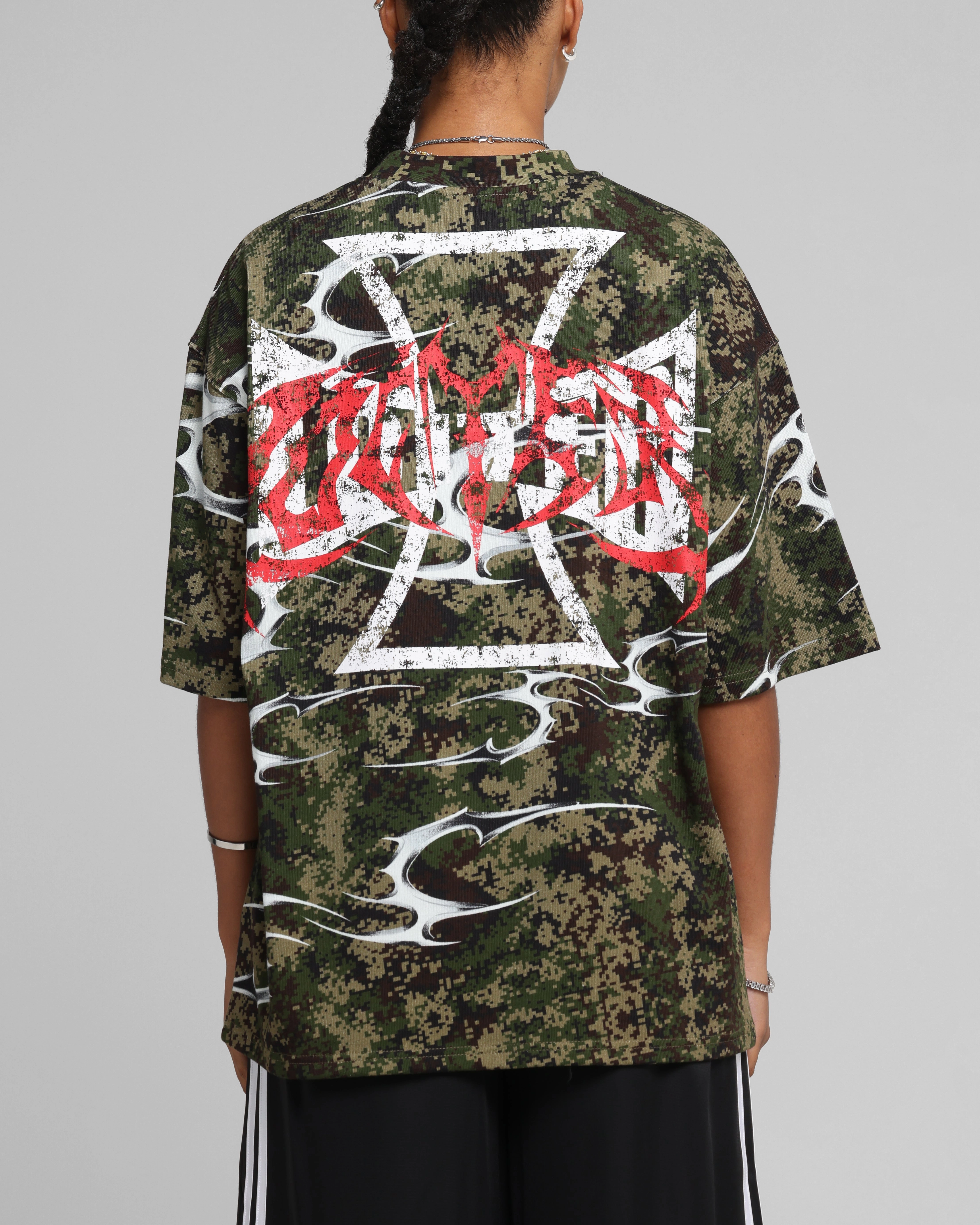 Lightweight Weave Loiter Malitia T-Shirt Camo