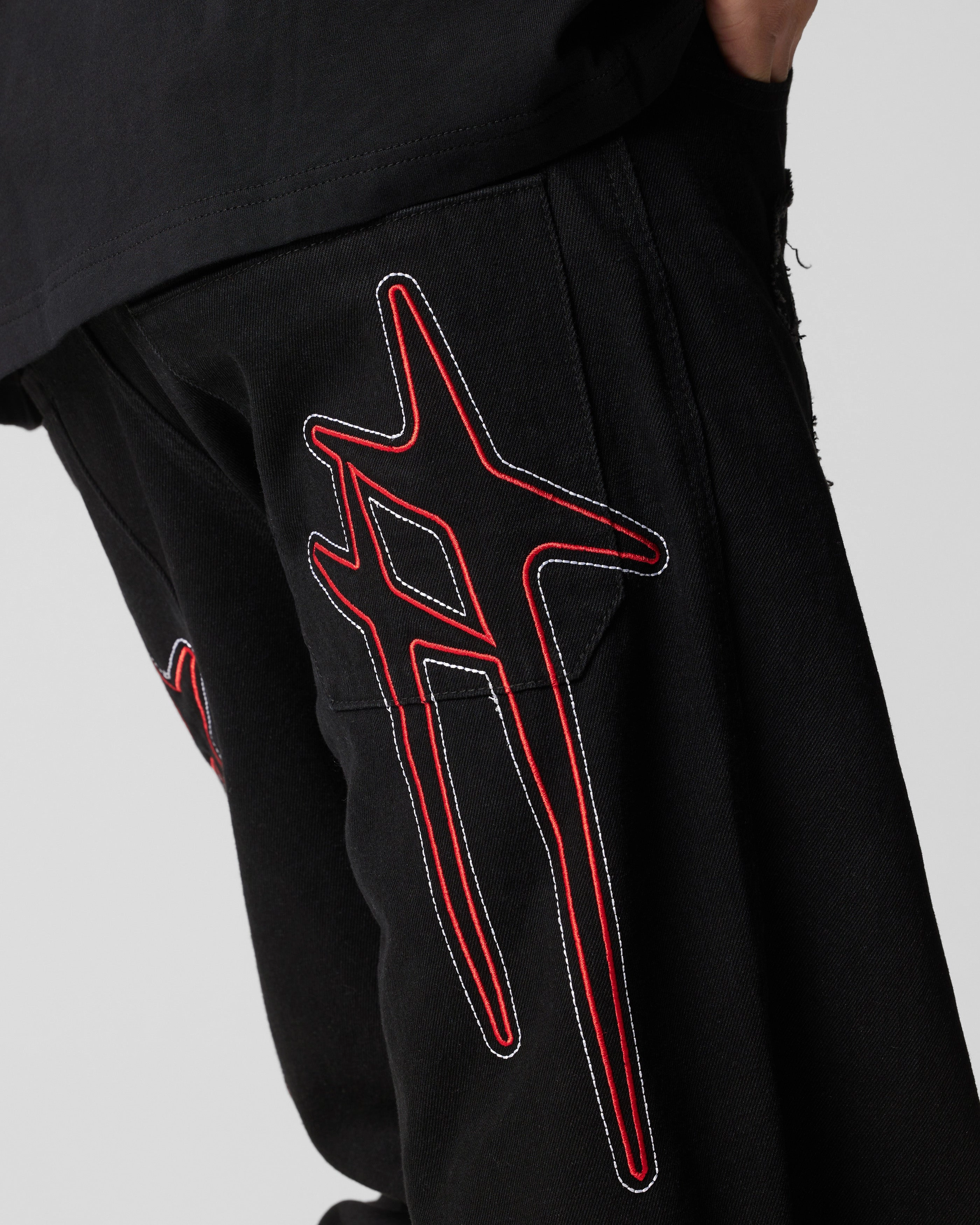 Outfit Basic Loiter Menace Jean Black