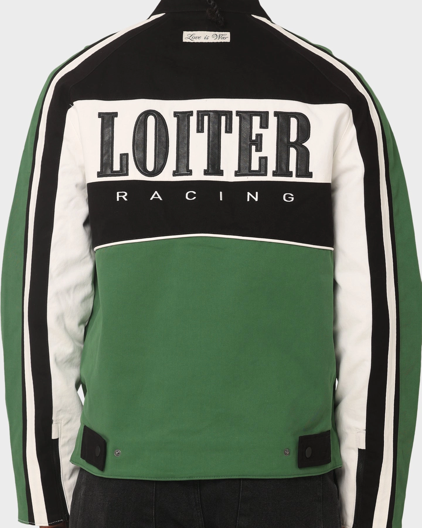 Loiter Motor Jacket Green Team-sports