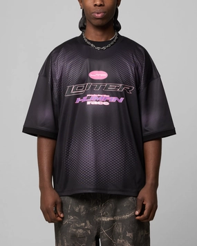 MoistureWickingFabric Loiter Motorway Sport T-Shirt Black